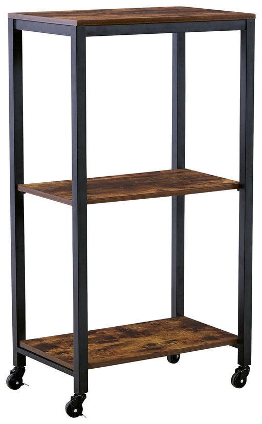 Bevinfield - Brown / Black - Bar Cart Cleveland Home Outlet (OH) - Furniture Store in Middleburg Heights Serving Cleveland, Strongsville, and Online