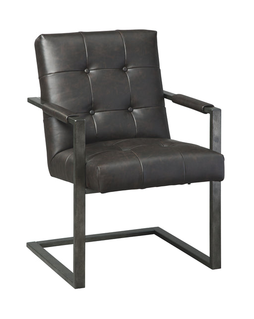 Starmore - Black - Home Office Desk Chair Cleveland Home Outlet (OH) - Furniture Store in Middleburg Heights Serving Cleveland, Strongsville, and Online