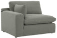 Elyza - Smoke - Laf Corner Chair Cleveland Home Outlet (OH) - Furniture Store in Middleburg Heights Serving Cleveland, Strongsville, and Online