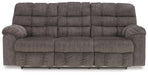 Acieona - Slate - Rec Sofa W/Drop Down Table Cleveland Home Outlet (OH) - Furniture Store in Middleburg Heights Serving Cleveland, Strongsville, and Online