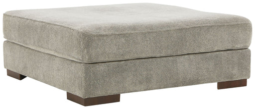 Bayless - Smoke - Oversized Accent Ottoman Cleveland Home Outlet (OH) - Furniture Store in Middleburg Heights Serving Cleveland, Strongsville, and Online