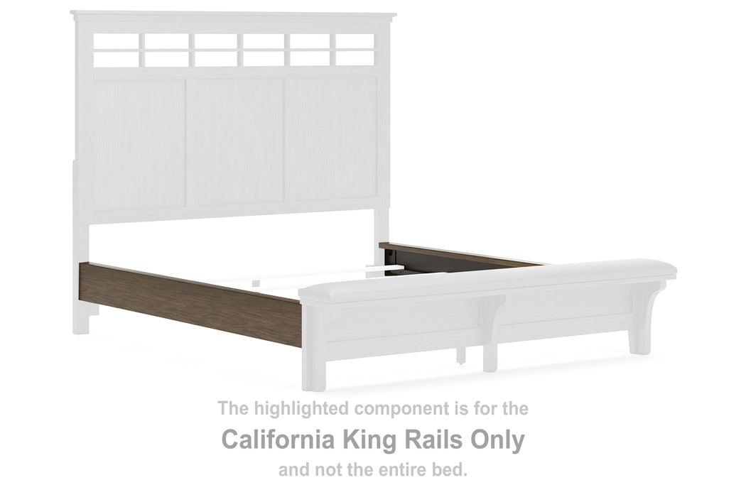 Shawbeck - Medium Brown - California King Rails