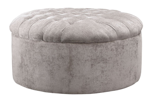 Carnaby - Linen - Oversized Accent Ottoman Cleveland Home Outlet (OH) - Furniture Store in Middleburg Heights Serving Cleveland, Strongsville, and Online