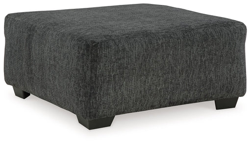 Biddeford - Shadow - Oversized Accent Ottoman Cleveland Home Outlet (OH) - Furniture Store in Middleburg Heights Serving Cleveland, Strongsville, and Online