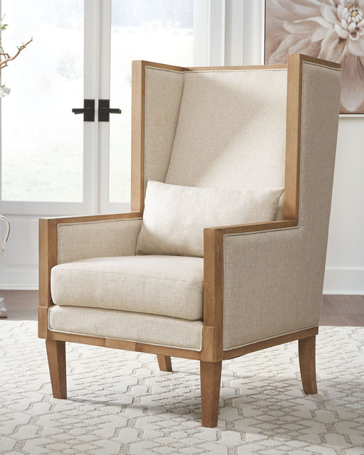 Avila - Linen - Accent Chair Cleveland Home Outlet (OH) - Furniture Store in Middleburg Heights Serving Cleveland, Strongsville, and Online