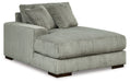 Lindyn - Fog - Laf Corner Chaise Cleveland Home Outlet (OH) - Furniture Store in Middleburg Heights Serving Cleveland, Strongsville, and Online