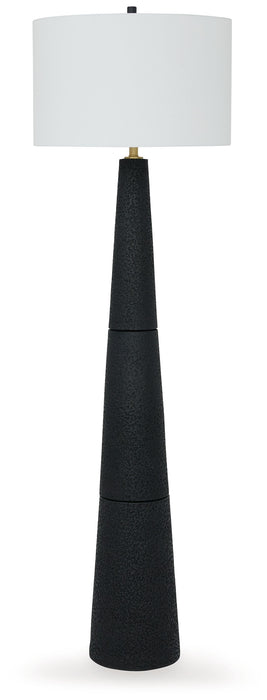 Hallburg - Poly Floor Lamp - Black