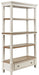 Realyn - Brown / White - Bookcase Cleveland Home Outlet (OH) - Furniture Store in Middleburg Heights Serving Cleveland, Strongsville, and Online