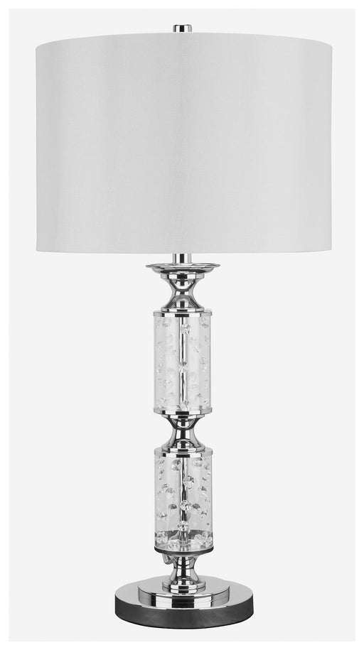 Laramae - Chrome Finish - Metal Table Lamp Cleveland Home Outlet (OH) - Furniture Store in Middleburg Heights Serving Cleveland, Strongsville, and Online