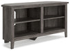 Arlenbry - Gray - Small Corner TV Stand Cleveland Home Outlet (OH) - Furniture Store in Middleburg Heights Serving Cleveland, Strongsville, and Online