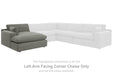 Elyza - Smoke - Laf Corner Chaise Cleveland Home Outlet (OH) - Furniture Store in Middleburg Heights Serving Cleveland, Strongsville, and Online