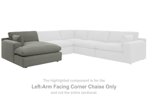 Elyza - Smoke - Laf Corner Chaise Cleveland Home Outlet (OH) - Furniture Store in Middleburg Heights Serving Cleveland, Strongsville, and Online