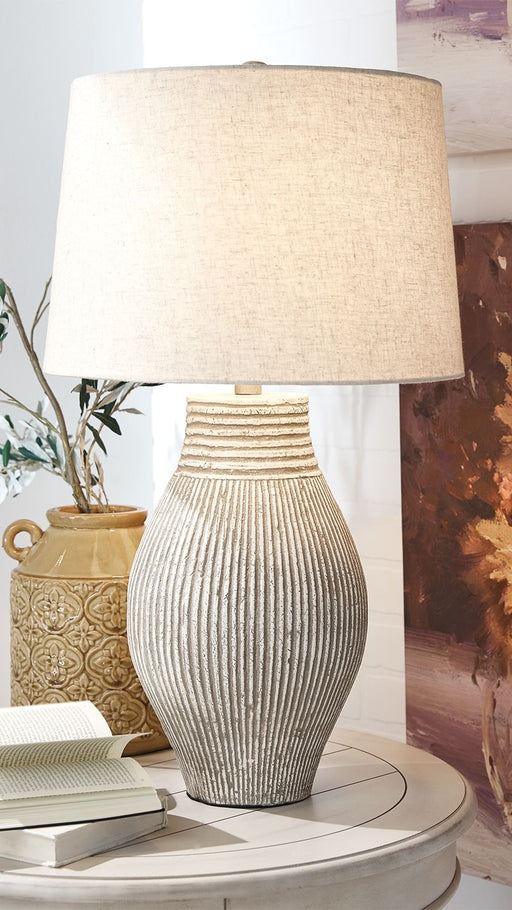 Layal - Black - Paper Table Lamp Cleveland Home Outlet (OH) - Furniture Store in Middleburg Heights Serving Cleveland, Strongsville, and Online