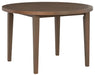 Germalia - Brown - Round Dining Table W/Umb Opt Cleveland Home Outlet (OH) - Furniture Store in Middleburg Heights Serving Cleveland, Strongsville, and Online