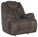 Warrior - Brown Dark - Power Rocker Recliner Cleveland Home Outlet (OH) - Furniture Store in Middleburg Heights Serving Cleveland, Strongsville, and Online