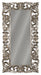 Lucia - Antique Silver Finish - Floor Mirror Cleveland Home Outlet (OH) - Furniture Store in Middleburg Heights Serving Cleveland, Strongsville, and Online