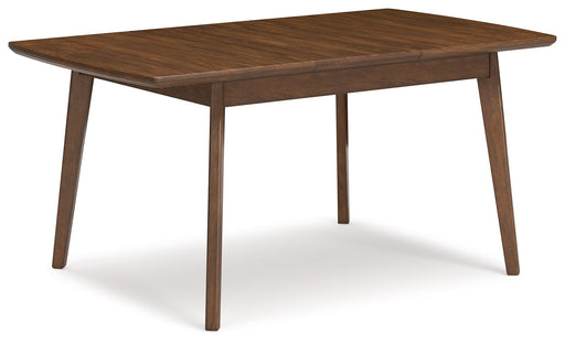 Lyncott - Brown - Rect Drm Butterfly Ext Table Cleveland Home Outlet (OH) - Furniture Store in Middleburg Heights Serving Cleveland, Strongsville, and Online