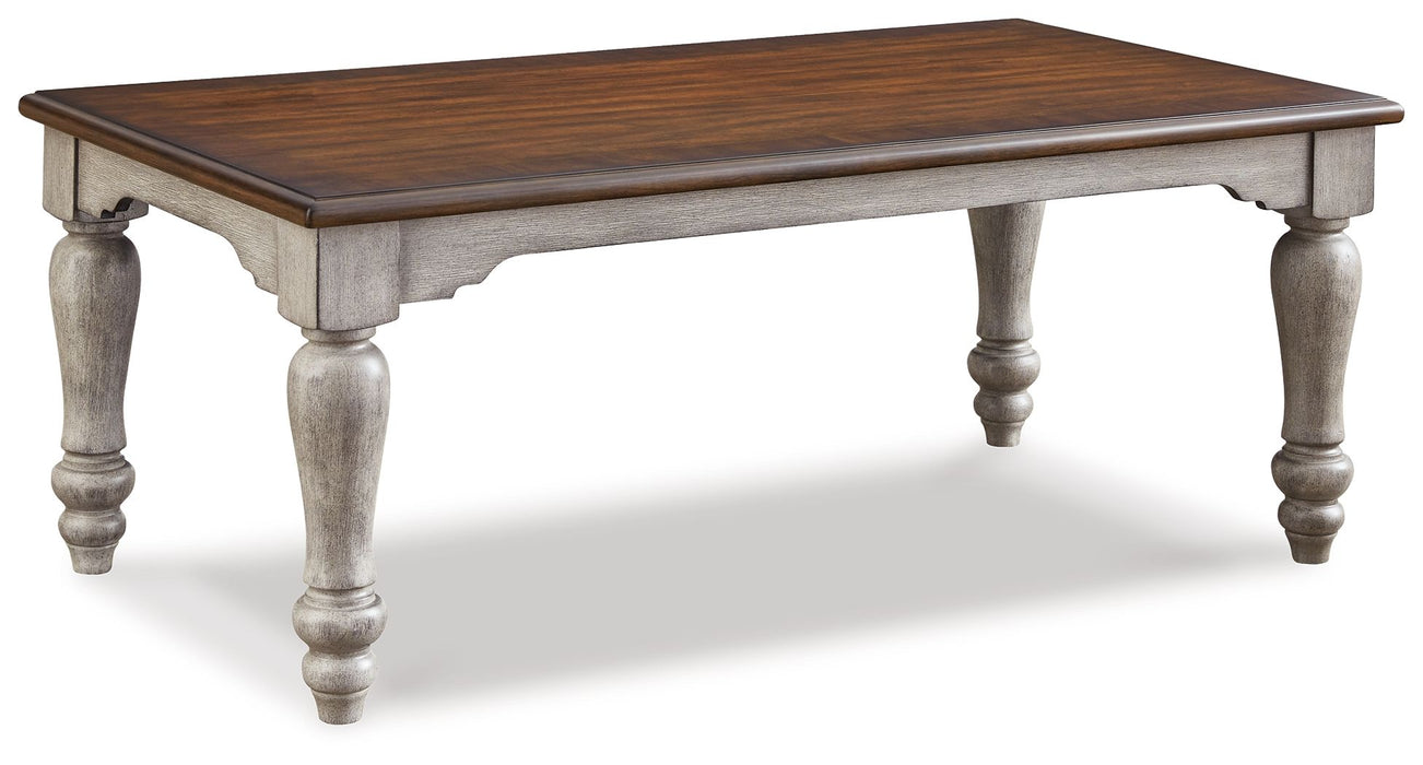 Lodenbay - Antique Gray / Brown - Rectangular Cocktail Table Cleveland Home Outlet (OH) - Furniture Store in Middleburg Heights Serving Cleveland, Strongsville, and Online