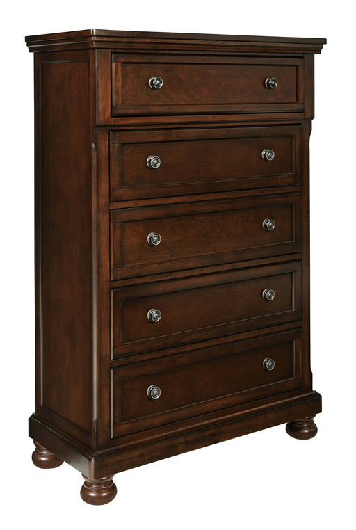 Porter - Rustic Brown - Chest Cleveland Home Outlet (OH) - Furniture Store in Middleburg Heights Serving Cleveland, Strongsville, and Online