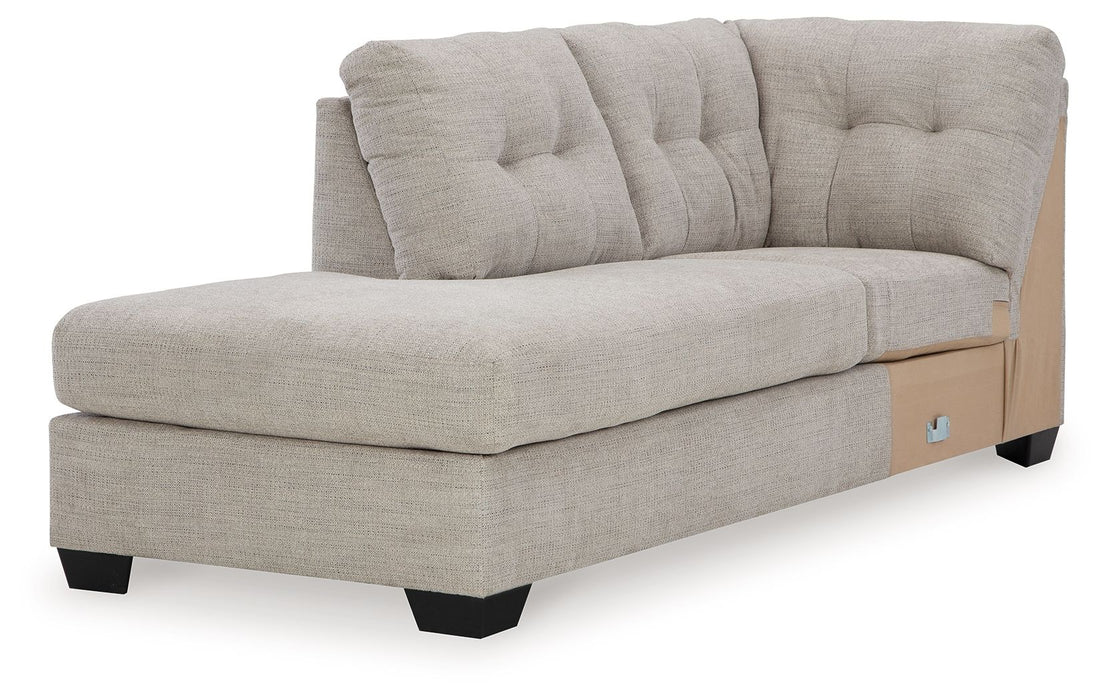 Mahoney - Pebble - Laf Corner Chaise Cleveland Home Outlet (OH) - Furniture Store in Middleburg Heights Serving Cleveland, Strongsville, and Online