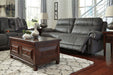 Austere - Gray - 2 Pc. - Reclining Sofa, Loveseat Cleveland Home Outlet (OH) - Furniture Store in Middleburg Heights Serving Cleveland, Strongsville, and Online