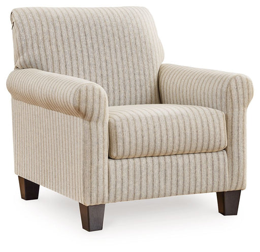 Valerani - Sandstone - Accent Chair Cleveland Home Outlet (OH) - Furniture Store in Middleburg Heights Serving Cleveland, Strongsville, and Online