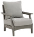 Visola - Gray - Lounge Chair w/Cushion Cleveland Home Outlet (OH) - Furniture Store in Middleburg Heights Serving Cleveland, Strongsville, and Online