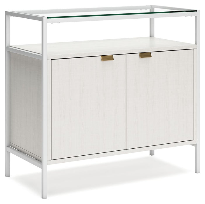 Deznee - White - Small Bookcase Cleveland Home Outlet (OH) - Furniture Store in Middleburg Heights Serving Cleveland, Strongsville, and Online