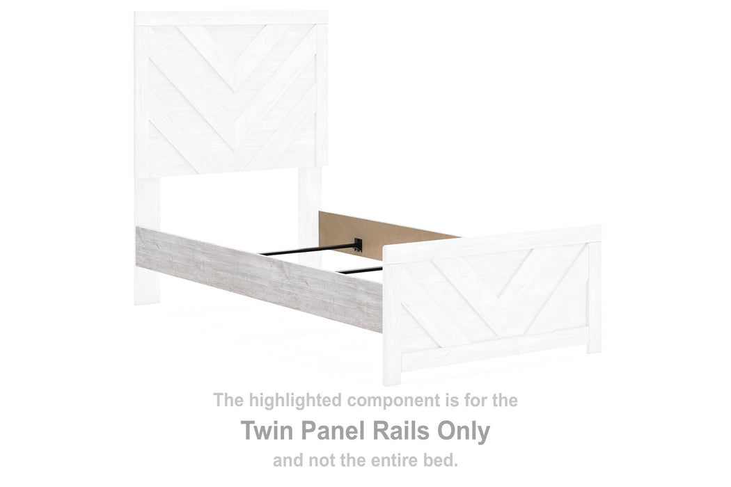 Cayboni - Whitewash - Twin Panel Rails