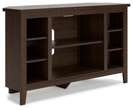 Camiburg - Corner TV Stand Cleveland Home Outlet (OH) - Furniture Store in Middleburg Heights Serving Cleveland, Strongsville, and Online