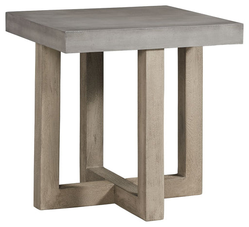Lockthorne - Gray - Square End Table Cleveland Home Outlet (OH) - Furniture Store in Middleburg Heights Serving Cleveland, Strongsville, and Online