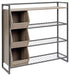 Maccenet - Grayish Brown / Gunmetal - Shoe Rack Cleveland Home Outlet (OH) - Furniture Store in Middleburg Heights Serving Cleveland, Strongsville, and Online