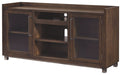 Starmore - Brown - Xl TV Stand W/Fireplace Option Cleveland Home Outlet (OH) - Furniture Store in Middleburg Heights Serving Cleveland, Strongsville, and Online