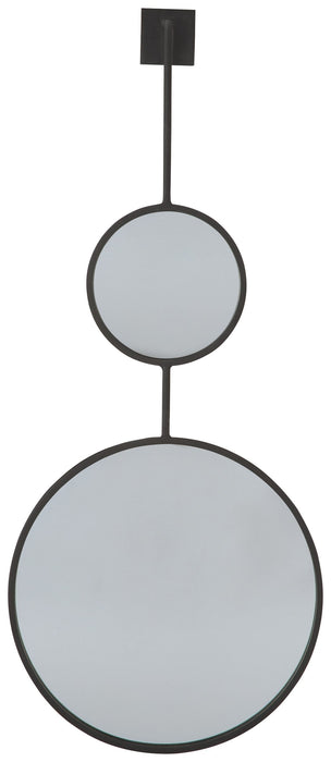 Brewer - Black - Accent Mirror Cleveland Home Outlet (OH) - Furniture Store in Middleburg Heights Serving Cleveland, Strongsville, and Online