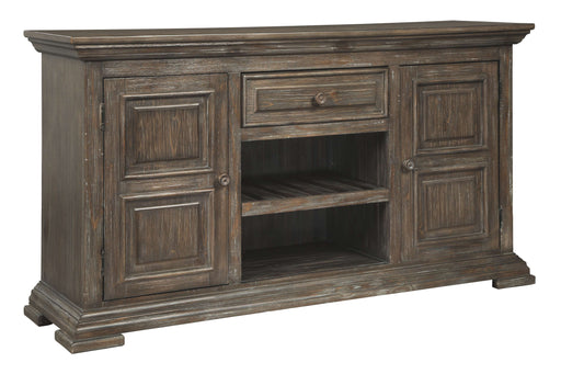 Wyndahl - Rustic Brown - Dining Room Server Cleveland Home Outlet (OH) - Furniture Store in Middleburg Heights Serving Cleveland, Strongsville, and Online