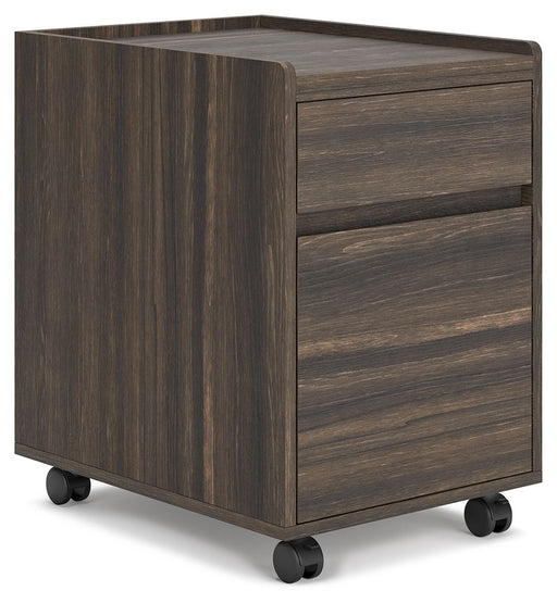 Zendex - Dark Brown - File Cabinet Cleveland Home Outlet (OH) - Furniture Store in Middleburg Heights Serving Cleveland, Strongsville, and Online