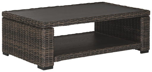 Grasson - Brown - Rectangular Cocktail Table Cleveland Home Outlet (OH) - Furniture Store in Middleburg Heights Serving Cleveland, Strongsville, and Online