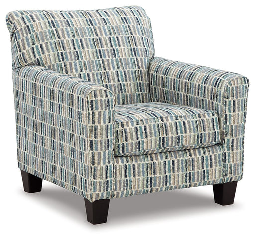 Valerano - Parchment - Accent Chair Cleveland Home Outlet (OH) - Furniture Store in Middleburg Heights Serving Cleveland, Strongsville, and Online