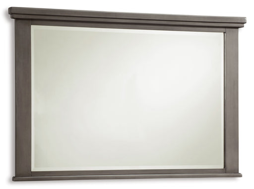 Hallanden - Gray - Bedroom Mirror Cleveland Home Outlet (OH) - Furniture Store in Middleburg Heights Serving Cleveland, Strongsville, and Online
