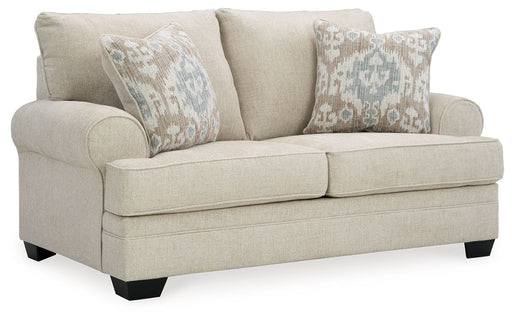 Rilynn - Linen - Loveseat Cleveland Home Outlet (OH) - Furniture Store in Middleburg Heights Serving Cleveland, Strongsville, and Online