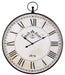 Augustina - Antique Black - Wall Clock Cleveland Home Outlet (OH) - Furniture Store in Middleburg Heights Serving Cleveland, Strongsville, and Online