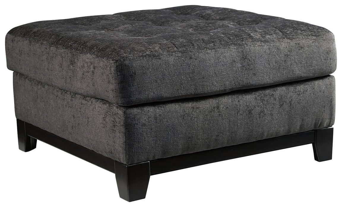 Reidshire - Steel - Oversized Accent Ottoman Cleveland Home Outlet (OH) - Furniture Store in Middleburg Heights Serving Cleveland, Strongsville, and Online