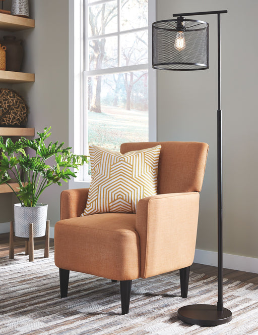 Nolden - Bronze Finish - Metal Floor Lamp Cleveland Home Outlet (OH) - Furniture Store in Middleburg Heights Serving Cleveland, Strongsville, and Online