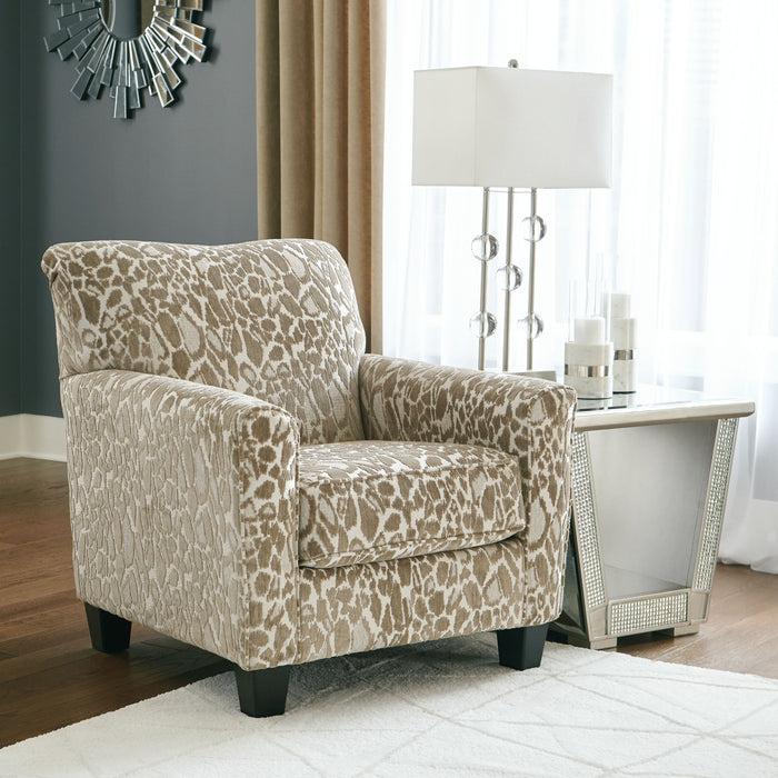 Dovemont - Putty - Accent Chair Cleveland Home Outlet (OH) - Furniture Store in Middleburg Heights Serving Cleveland, Strongsville, and Online