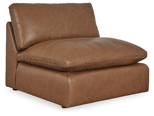 Emilia - Caramel - Armless Chair Cleveland Home Outlet (OH) - Furniture Store in Middleburg Heights Serving Cleveland, Strongsville, and Online