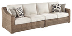 Beachcroft - Beige - RAF/LAF Loveseat w/CUSH Cleveland Home Outlet (OH) - Furniture Store in Middleburg Heights Serving Cleveland, Strongsville, and Online