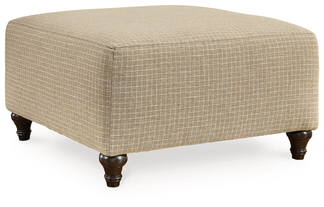 Valerani - Sandstone - Oversized Accent Ottoman Cleveland Home Outlet (OH) - Furniture Store in Middleburg Heights Serving Cleveland, Strongsville, and Online