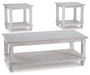 Cloudhurst - White - Occasional Table Set (Set of 3) Cleveland Home Outlet (OH) - Furniture Store in Middleburg Heights Serving Cleveland, Strongsville, and Online