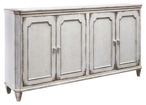 Mirimyn - Antique White - Accent Cabinet Cleveland Home Outlet (OH) - Furniture Store in Middleburg Heights Serving Cleveland, Strongsville, and Online