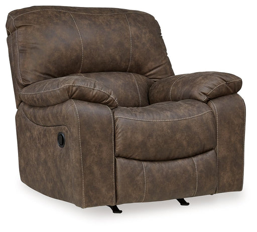 Kilmartin - Chocolate - Rocker Recliner Cleveland Home Outlet (OH) - Furniture Store in Middleburg Heights Serving Cleveland, Strongsville, and Online
